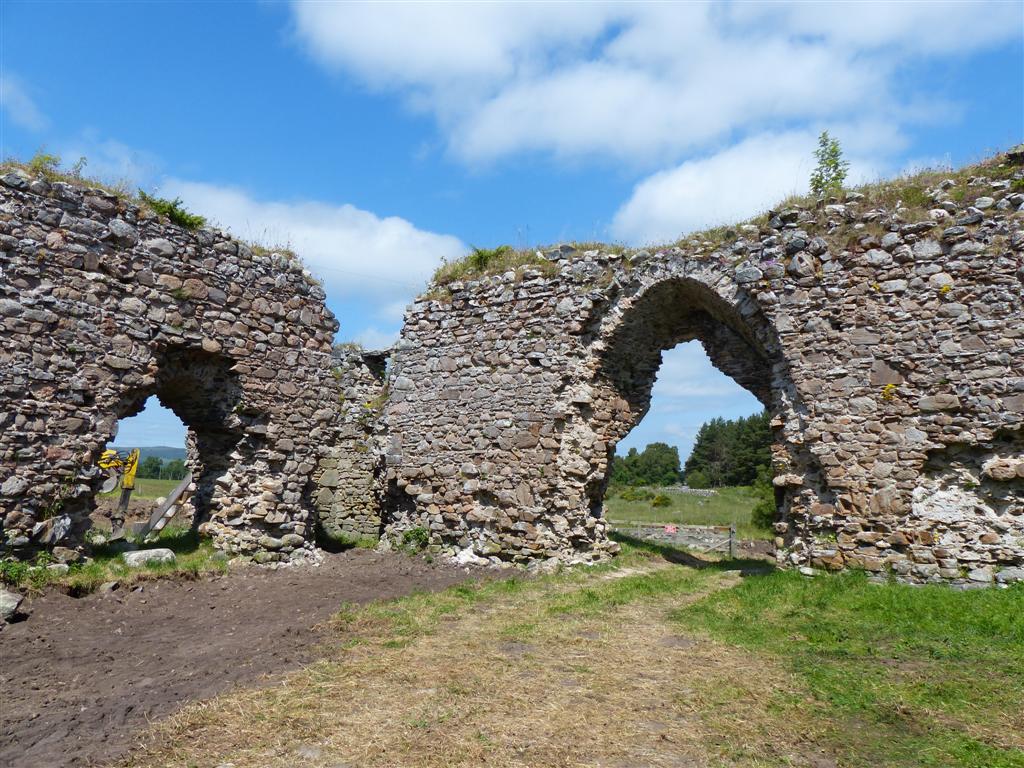 Castle Roy near Nethy Bridge – the north wall