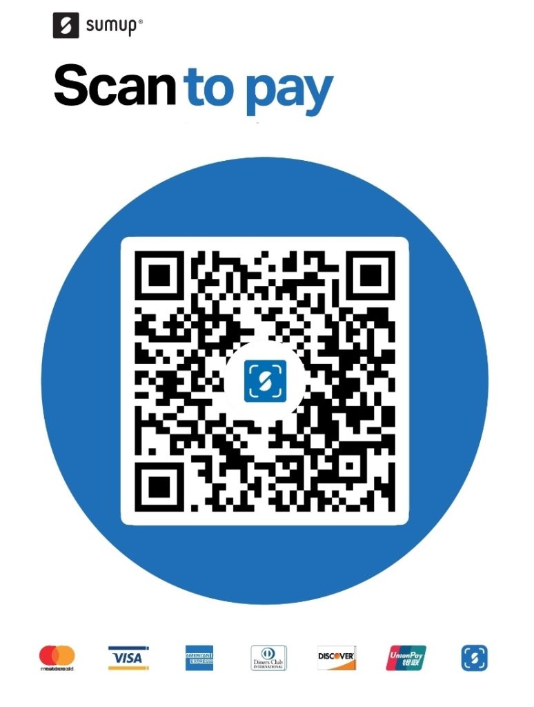 QR Code allows you to donate whatever sum you wish to.