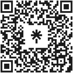 QR code to make a secure donation to Castle Roy Trust